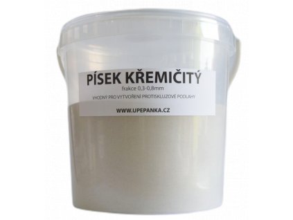 Piesok kremičitý KMP frakcie 0,3-0,8mm