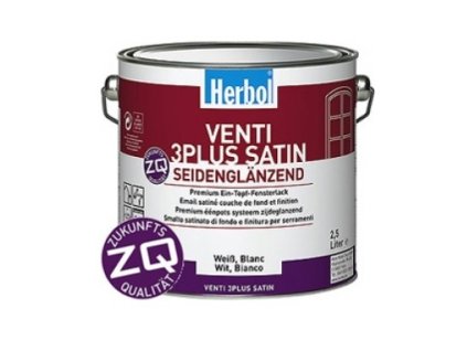 Herbol Venti 3Plus satin biely email (Veľkosť 2,5 L)