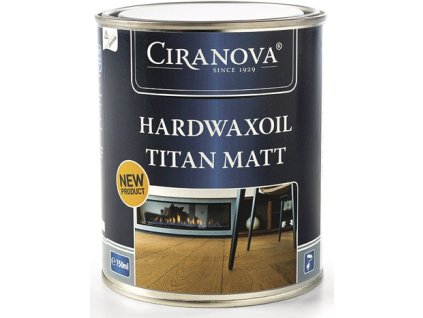 Ciranova Hardwaxoil TITAN MATT (Veľkosť 0,75 L)