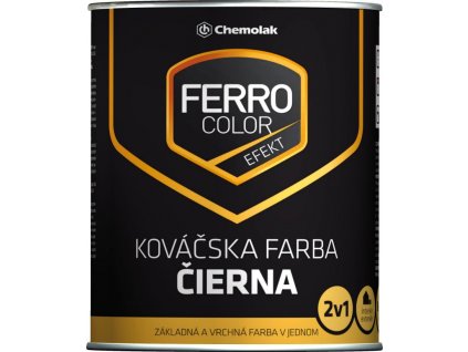 FERRO Color Kováčska farba U 2066 čierna
