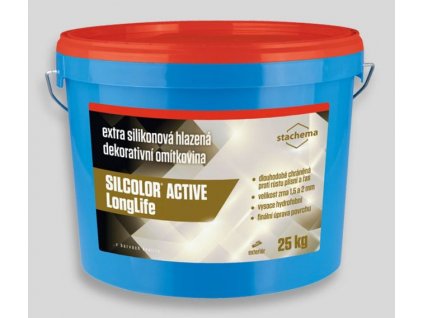 SILCOLOR Active LongLive 1,5mm biela 25kg