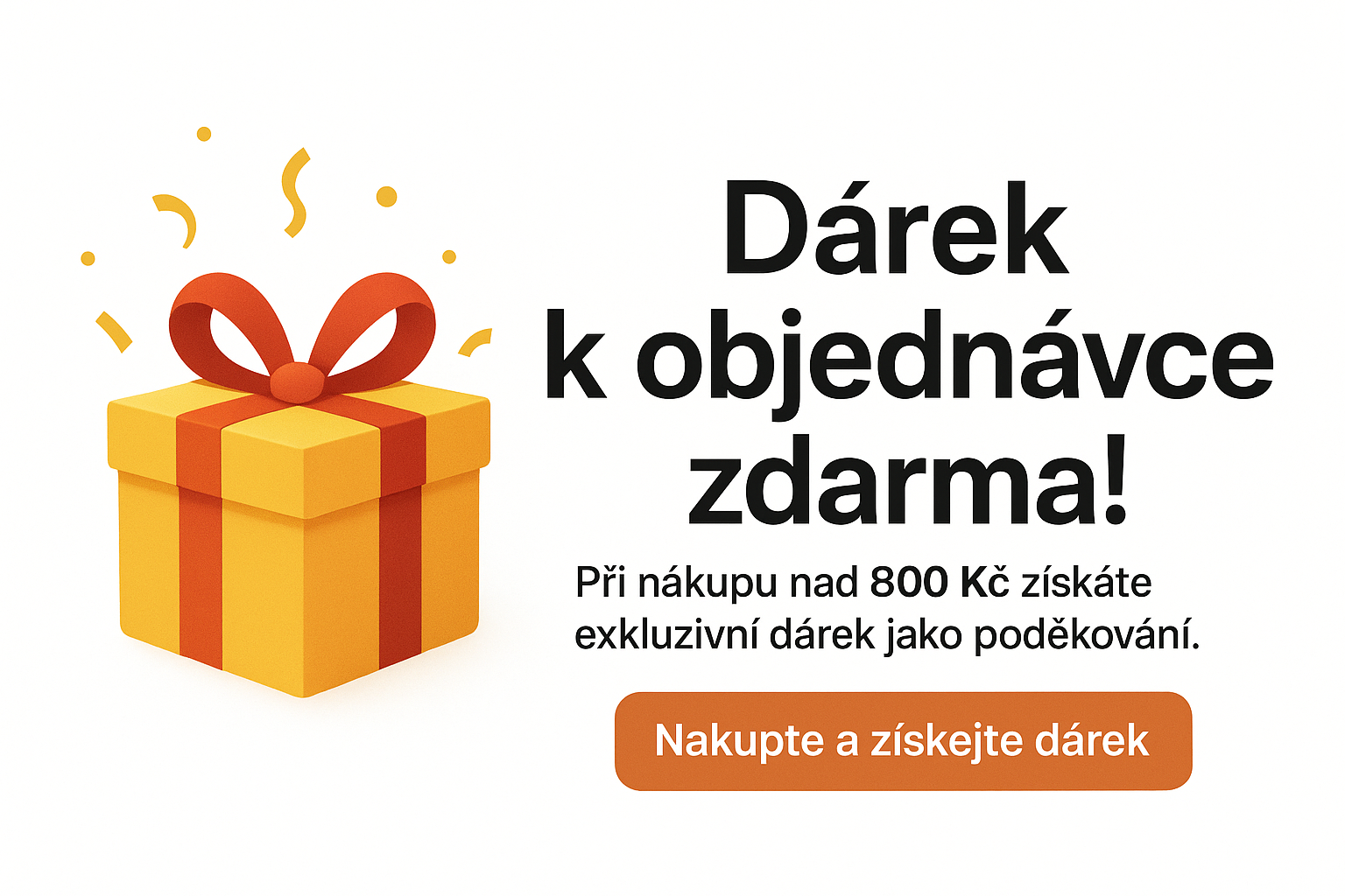 Dárek k objednávce