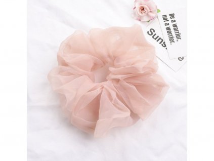 16874 1 vlasova tylova gumicka svetle ruzova