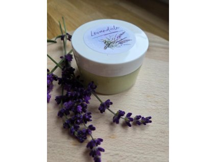 Ručně vyrobené levandulová mast