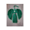Macrame anděl zelený