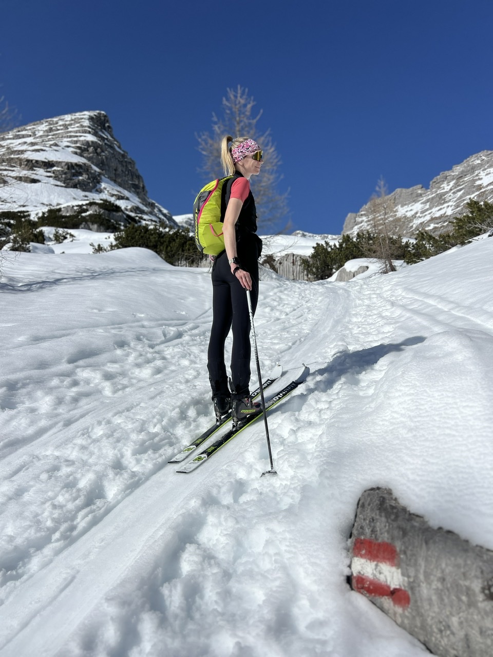 Skialpování kolem Wurzeralm