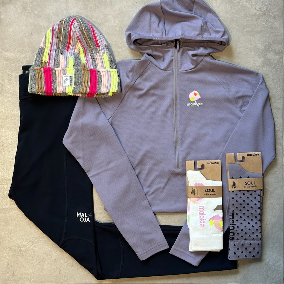 Jarní sportovní outfit pro horský holky