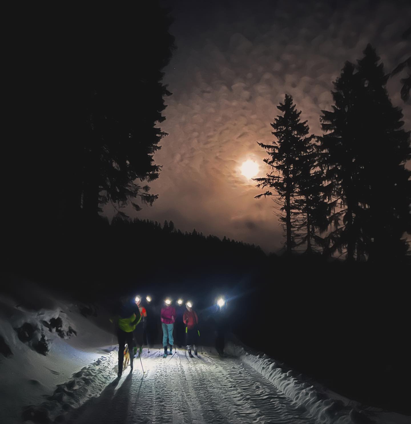 UPHILL noční skimo je unikátní zážitek