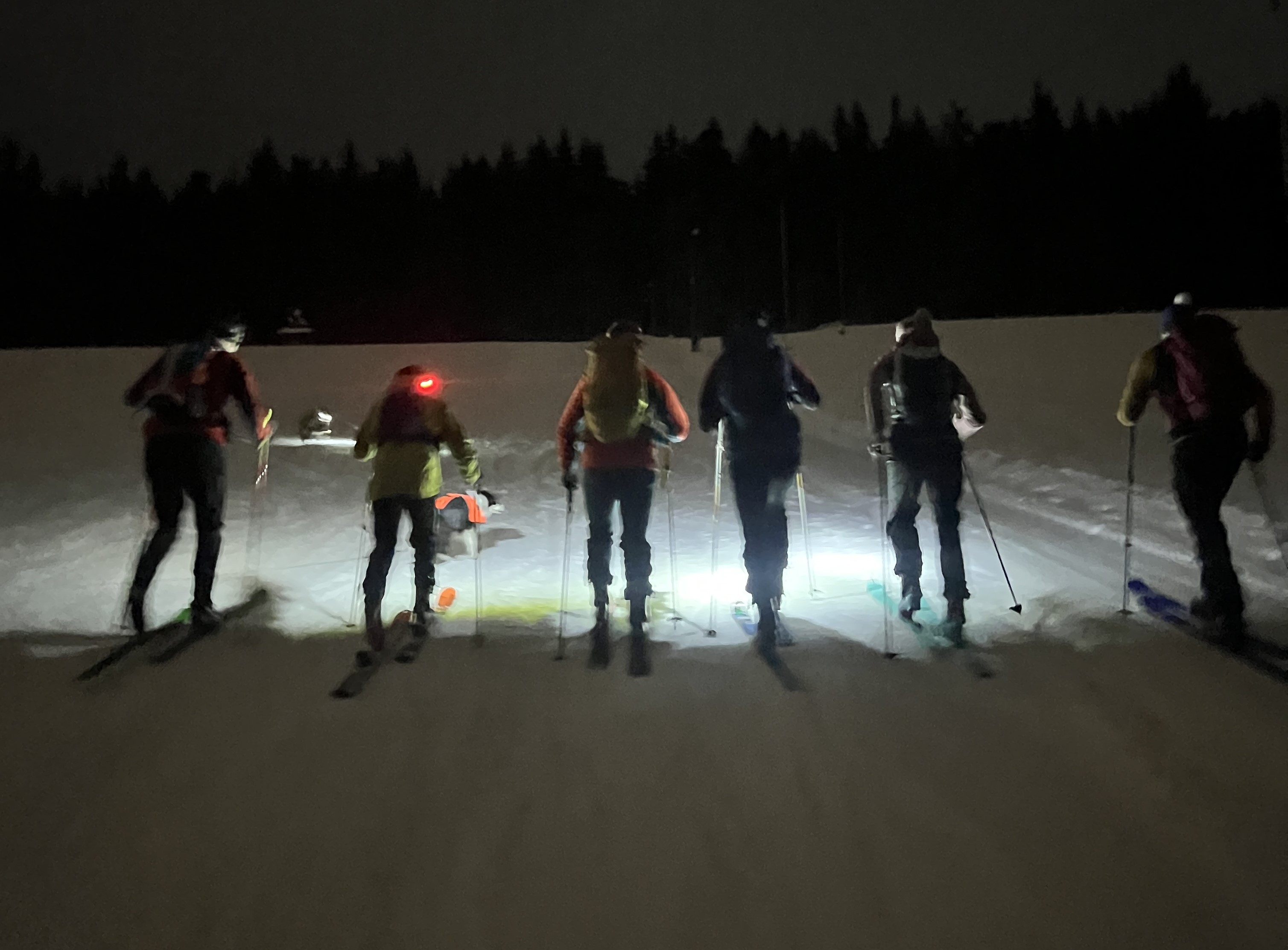 Uphill skimo trasy -  Černá hora Krkonoše