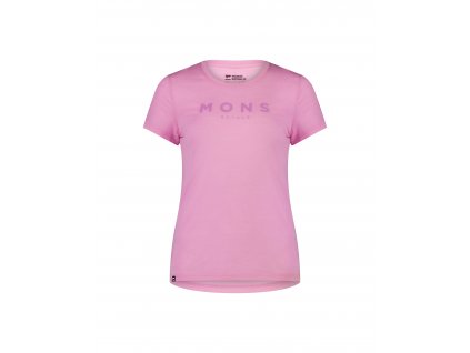 Merino triko ICON TEE WMNS_pop pink