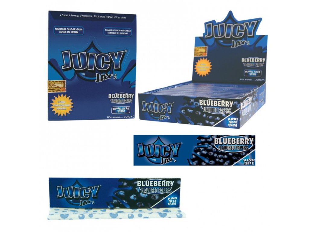 juicy jays blueberry ks x24 pcs LRG
