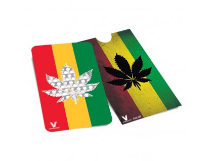 rasta leaf grinder card wholesale LRG