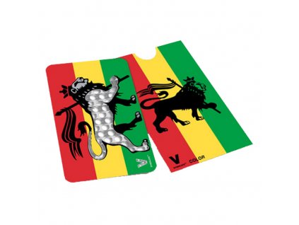 Rasta Lion grinder card LRG