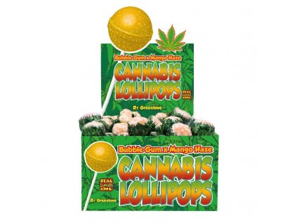 wholesale cannabis lollipops bubblegum mango haze LRG