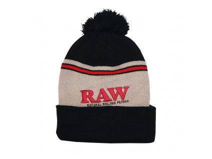 RAW X Rolling Papers winter Hat Brown up in smoke