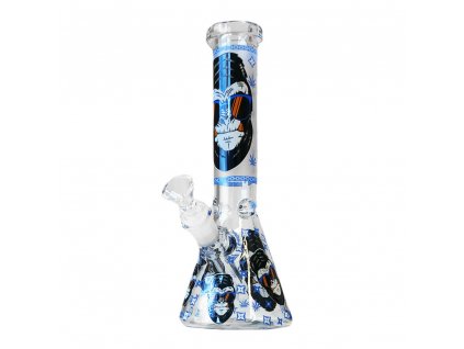 up in smoke glass bong blue gorilla