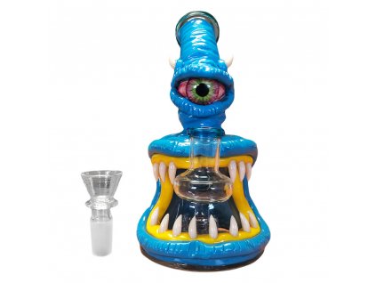 up in smoke monster bong blue