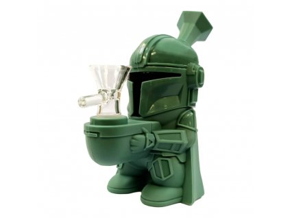 wholesale space hero sage silicone bong with removable pieces 14 5cm