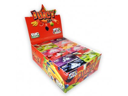 juicy jays mix flavours rolls display 24