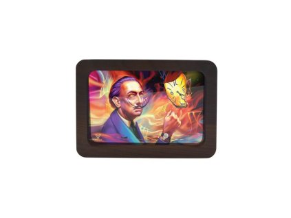 VSyndicate 3D high def wood rollin tray small dalirious LRG