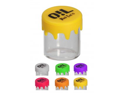 39 06 16 Glass clear silicone cap 7ml