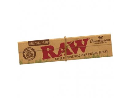 wholesale raw rolling papers connoisseur organic king size tips 01