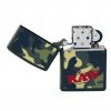 raw zippo lighter full print camouflage LRG