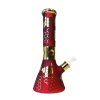 up in smoke red bee glass bong 2