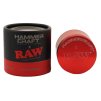 hammercraft raw rolling papers cnc grinder 55mm red medium LRG