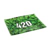 wholesale vsyndicate glass rolling tray small 420 green LRG