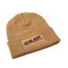 RAW HAT STASH BEANIE TAN 01