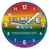 ELE CLOCK RAINBOW 01