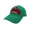 lauren rose collection el chapo snapback cap classic green LRG