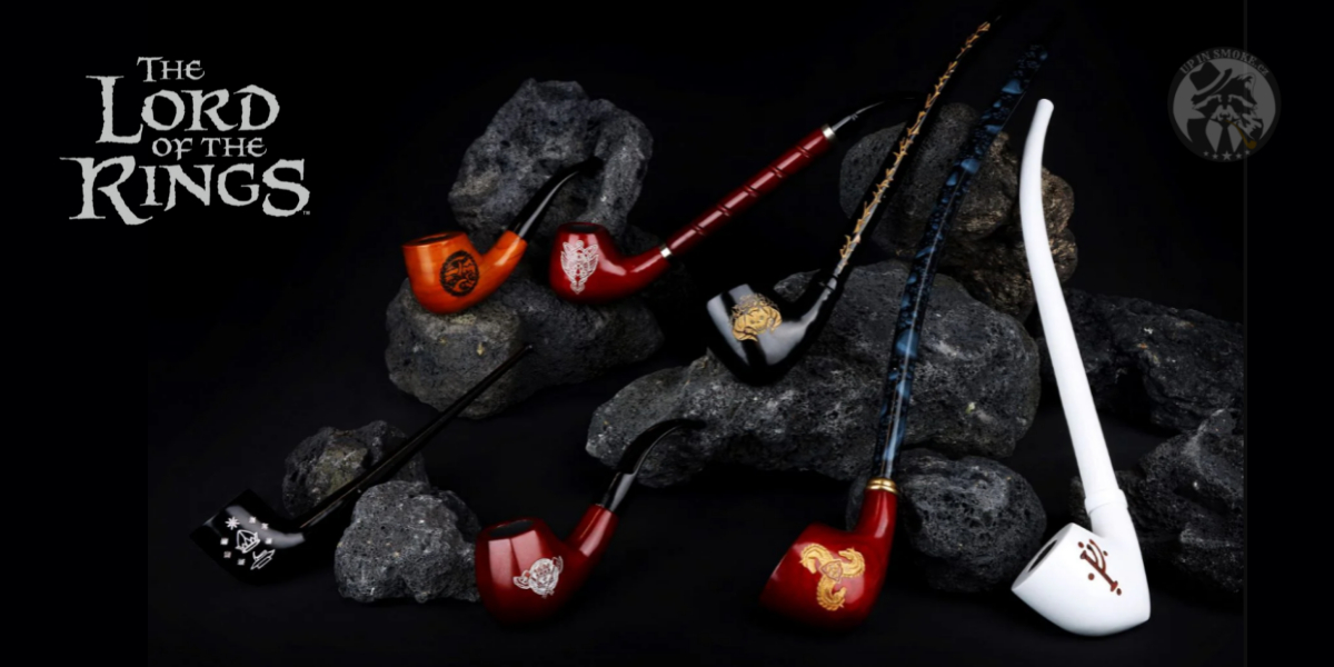 Legendárne drevené fajky Lord of the Rings – ručne vyrábané kúsky od Shire Pipes práve v ponuke na Upinsmoke.sk!