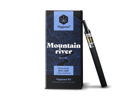 Vaporizér Happease® Mountain River 85% CBD 8594195380075 36-144