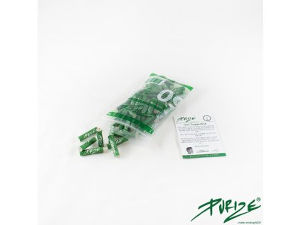 PURIZE® uhlíkové filtre XTRA SLIM 5,9mm Zelené 50KS 0791732007701 36-188