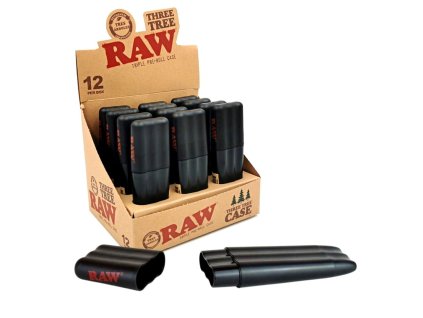 Vzduchotesná schovka RAW Three Tree Triple Pre-Roll Case 716165293071 36-252