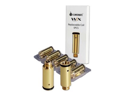 Olejový kotlík COIL pre FLOWERMATE WIX vaporizér Dab / Wax balenie 5ks 701980356964 36-421