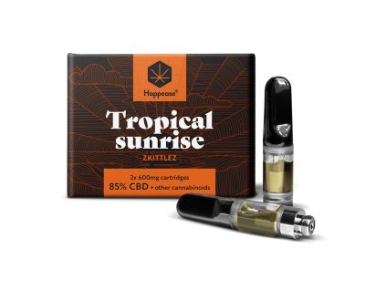 Cartridge Happease® Tropical sunrise 85% CBD 2 ks 8594195382307 36-542