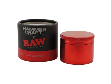 Drvička HAMMERCRAFT x RAW Red štvordielna ø63 mm 716165304111 36-790