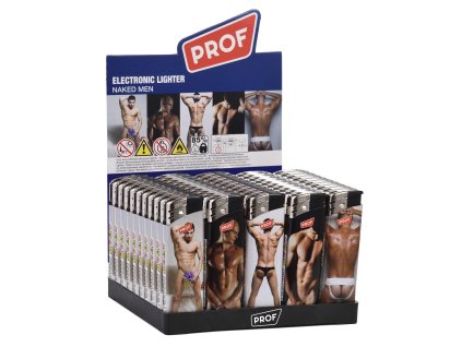 Prof® plniteľný zapaľovač Naked men 3661075324643 36-942