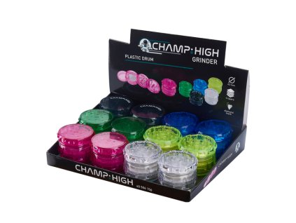 Plastová drvička Champ High® Drum štvordielna ø63 mm 3661075235529 36-963