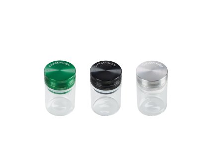Kovová drvička Champ High® so zásobníkom dvojdielna ø50 mm 3661075300265 36-999