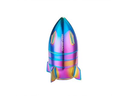 Kovová drvička Champ High® Spaceship štvordielna ø50 mm 3661075329990 36-1074