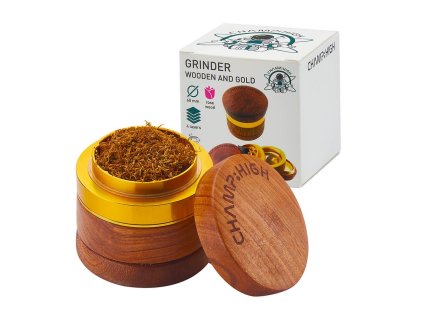 Drevená drvička Champ High® štvordielna ø60 mm 3661075209537 36-1075