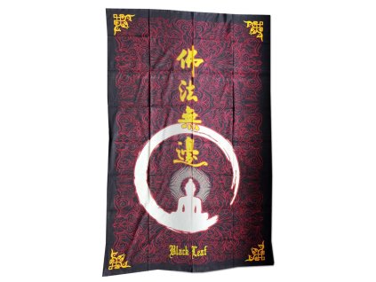 Plátno na stenu s motívom Buddha Black Leaf 4250153614814 36-1126