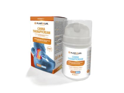 CBD krém Canna Therapy s hrejivým účinkom s obsahom CBD a CBG 50 ml 661094256454 36-1134