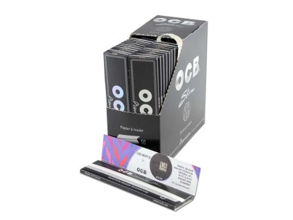 Papieriky OCB Black Premium King Size 32 ks 3057067080503 36-1163