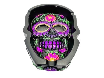 Popolník Lebka z živice 420150202329 36-1226