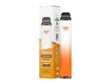 Orange County CBD Energy Ice 600mg CBD + 400mg CBG 5060822856563 36-1236